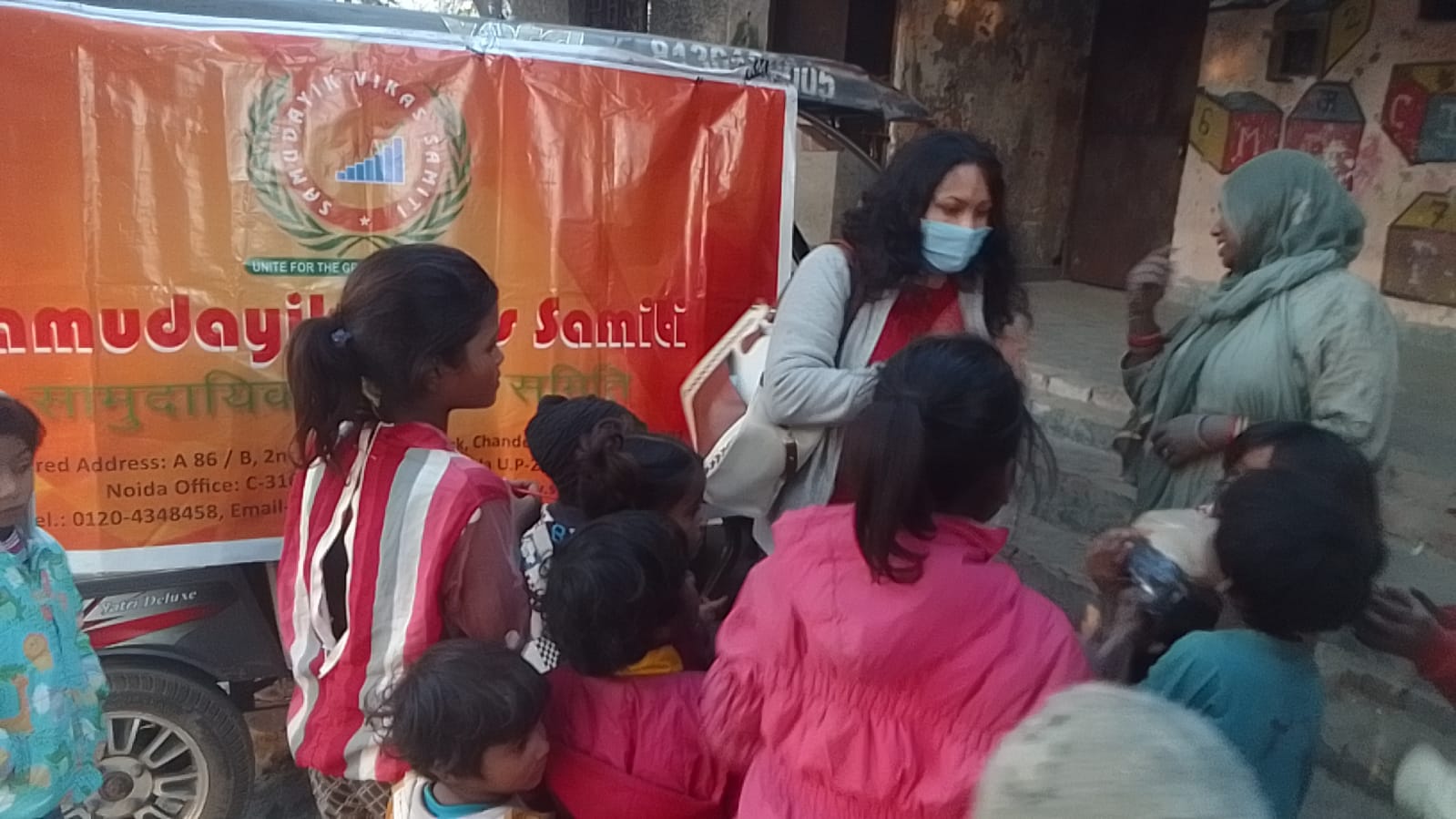 Helping people affected by floods